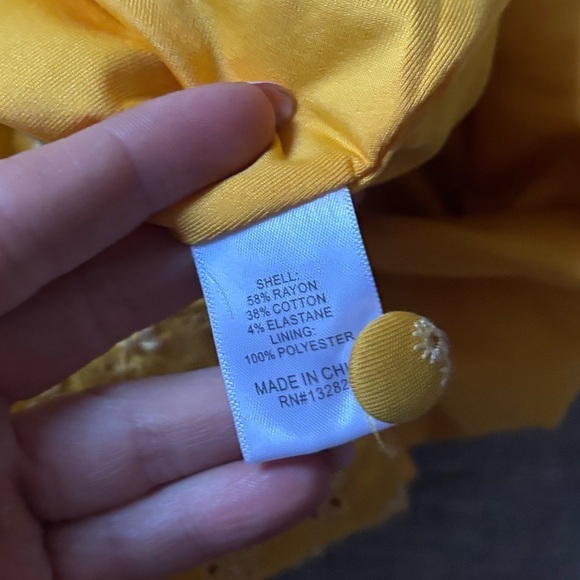 Tularosa Penny Dress Golden Yellow Floral Boho Revolve small $148 - Picture 6 of 6